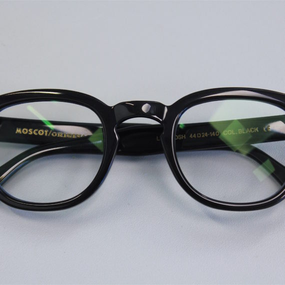 Montages de lunettes Moscot, Lesca, Anne et Valentin, Bulgari.