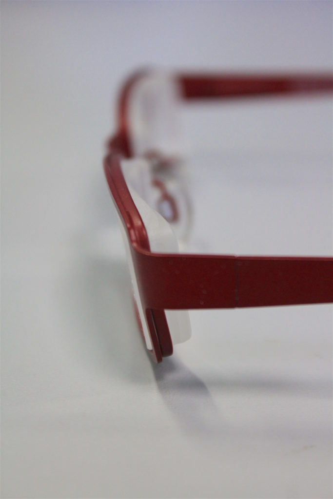 Verres minéraux sur Kinto pour une forte myopie. Atelier de l